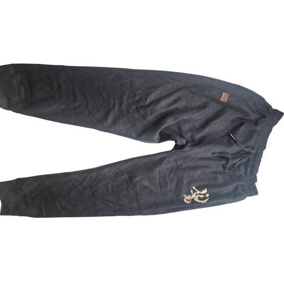 Evisu Heritage Sweatpants Brushstroke Logo Joggers Mens XXL Streetwear Lounge - Picture 7 of 15